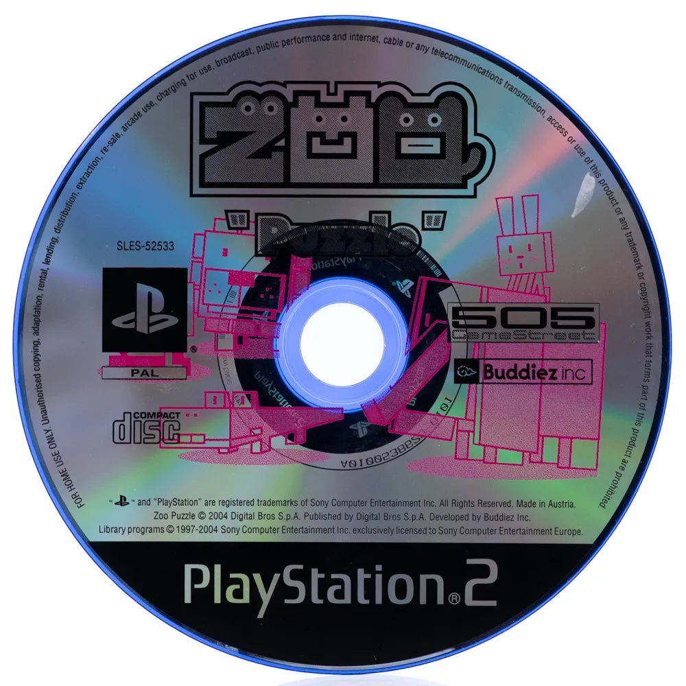 Zoo Puzzle - PS2 spill