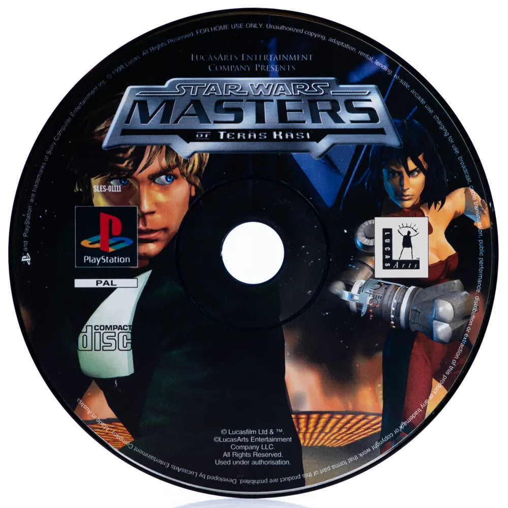 Star Wars: Masters of Teräs Käsi - PS1 spill - Retrospillkongen