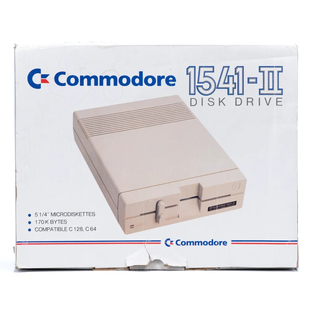 Original Commodore 1541-II Diskettstasjon i Eske - C64