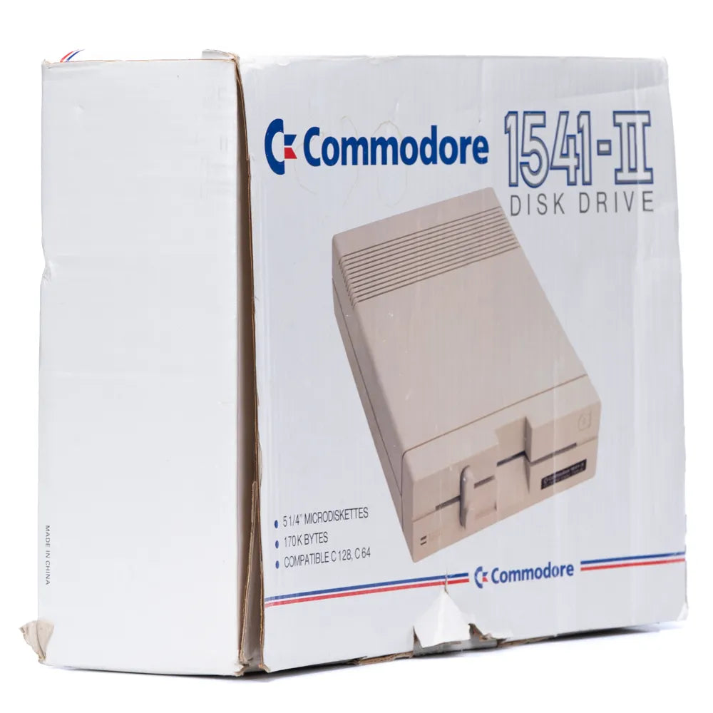 Original Commodore 1541-II Diskettstasjon i Eske - C64