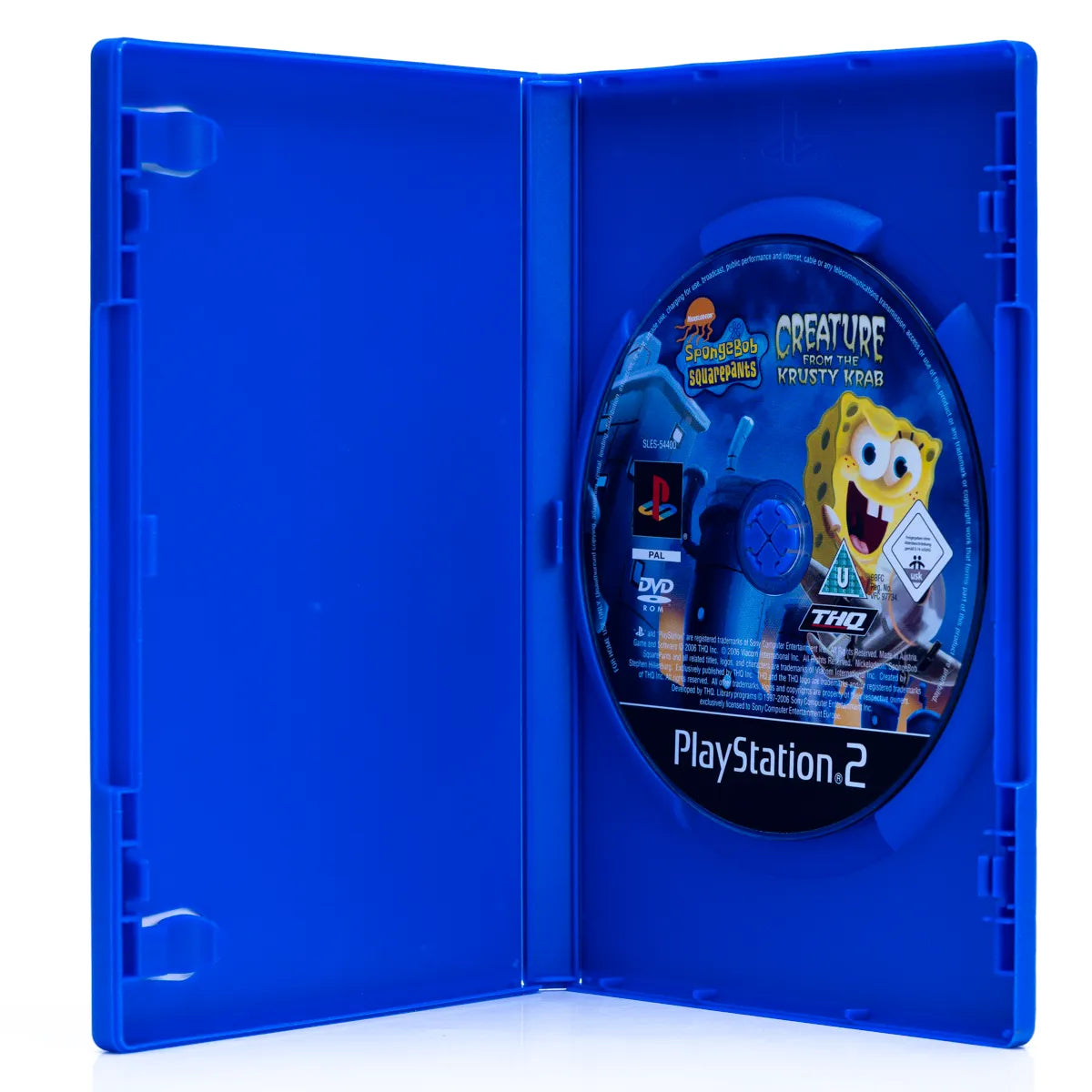 SpongeBob SquarePants Creature from the Krusty Krab - PS2 Spill - Retrospillkongen