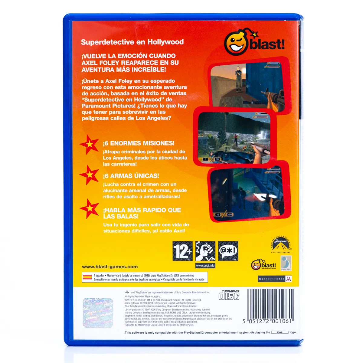 Superdetective En Hollywood - PS2 Spill - Retrospillkongen