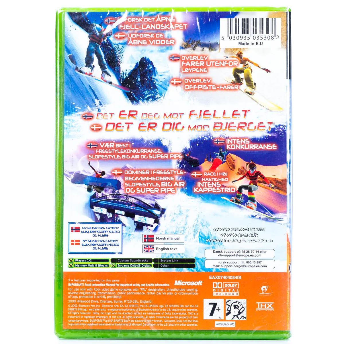 SSX 3 - Xbox Spill (Forseglet) - Retrospillkongen