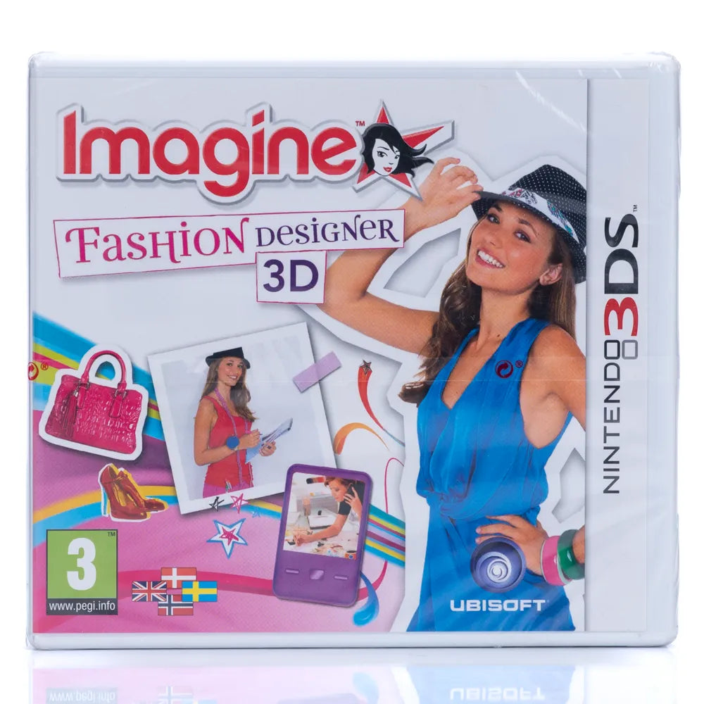 Imagine: Fashion Designer 3D (Forseglet) - 3DS spill - Retrospillkongen