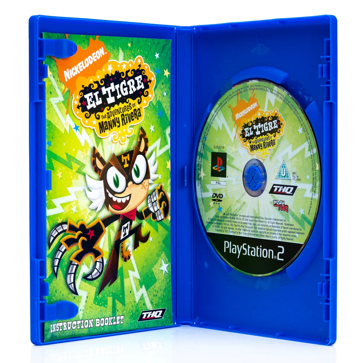 El Tigre The Adventures of Manny Rivera - PS2 Spill - Retrospillkongen