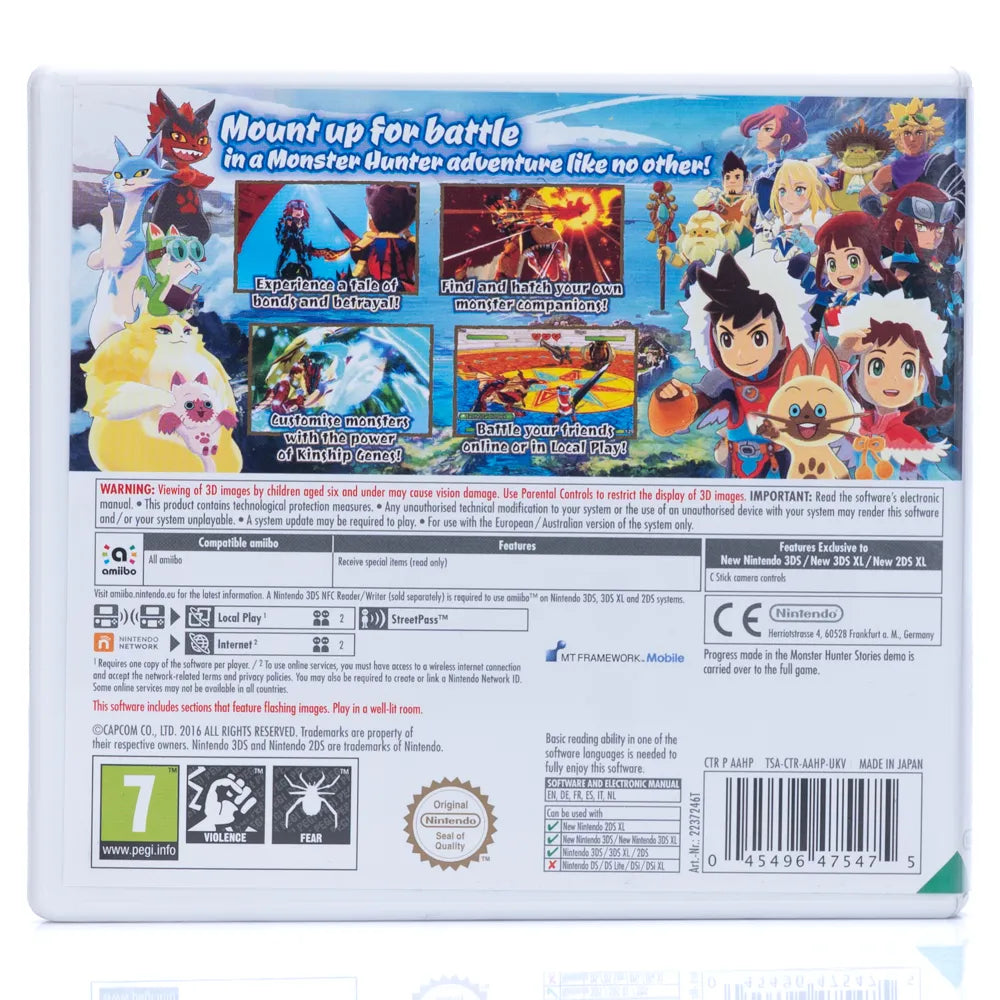 Monster Hunter Stories - 3DS spill - Retrospillkongen
