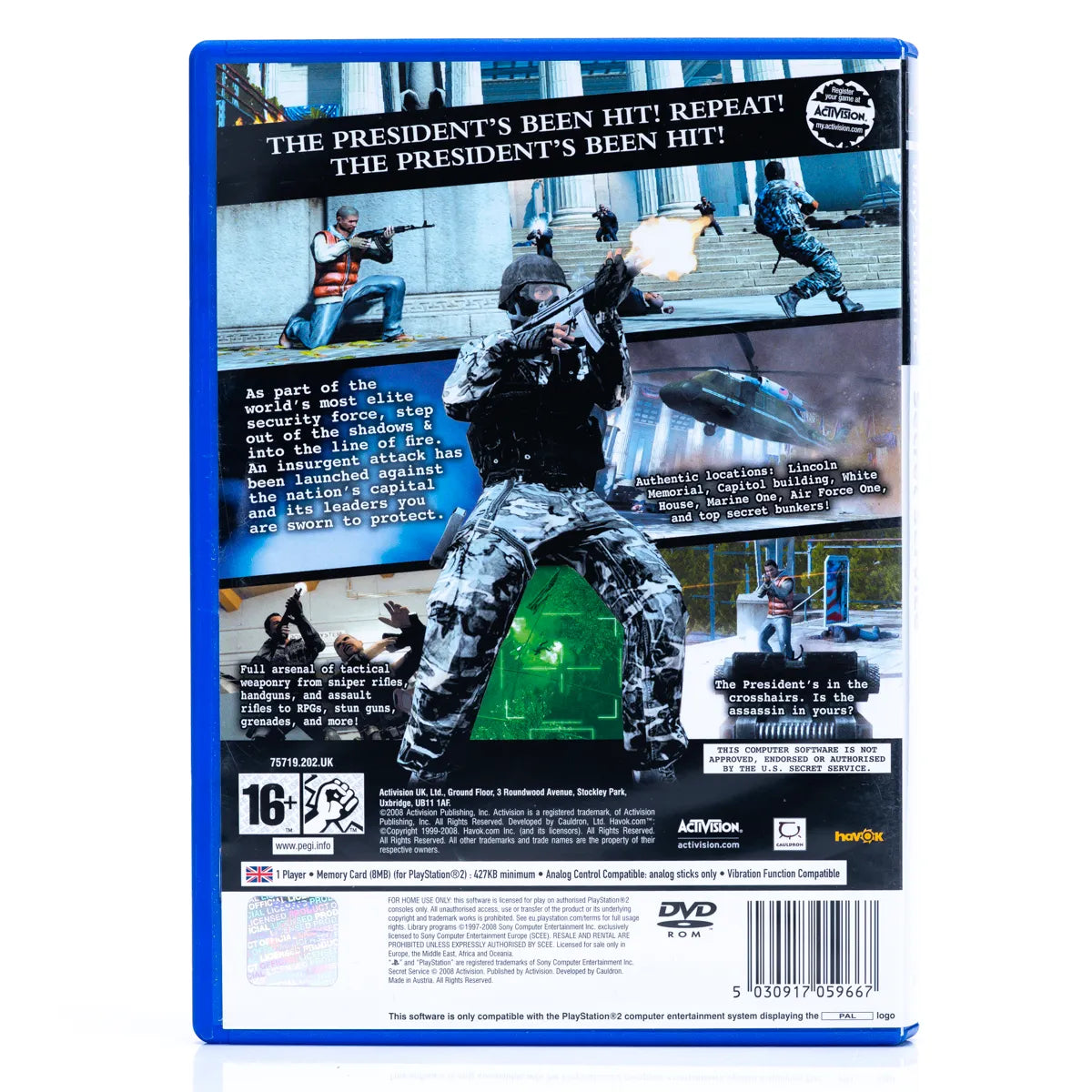 Secret Service - PS2 Spill - Retrospillkongen
