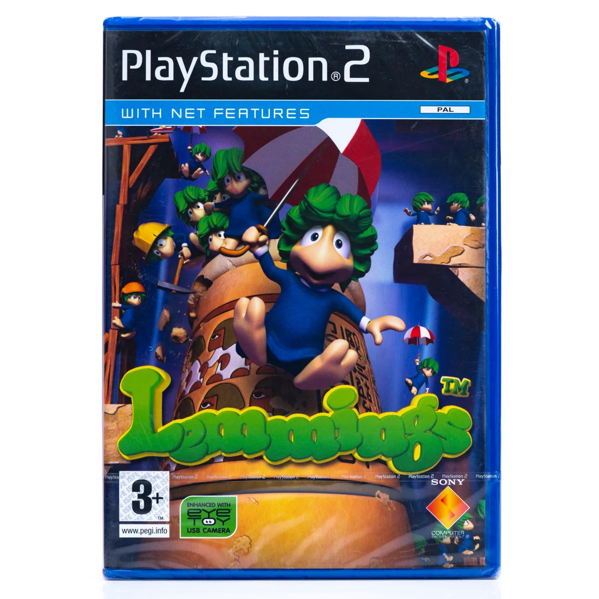 Lemmings - PS2 spill (Forseglet) - Retrospillkongen