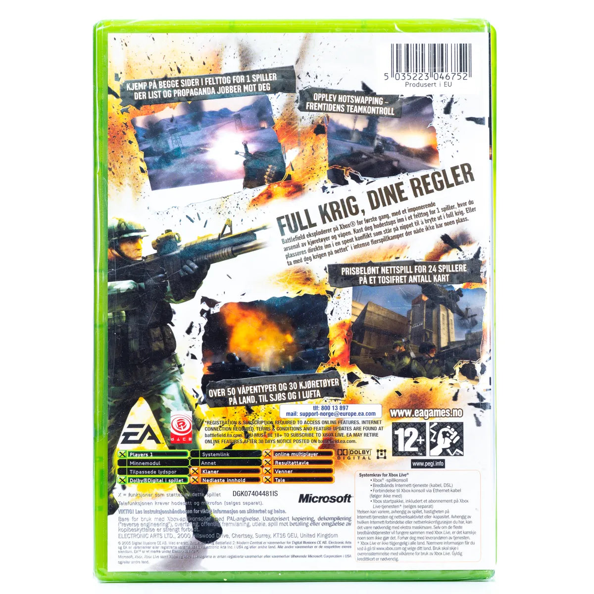Battlefield 2: Modern Combat - Xbox Spill (Forseglet) - Retrospillkongen