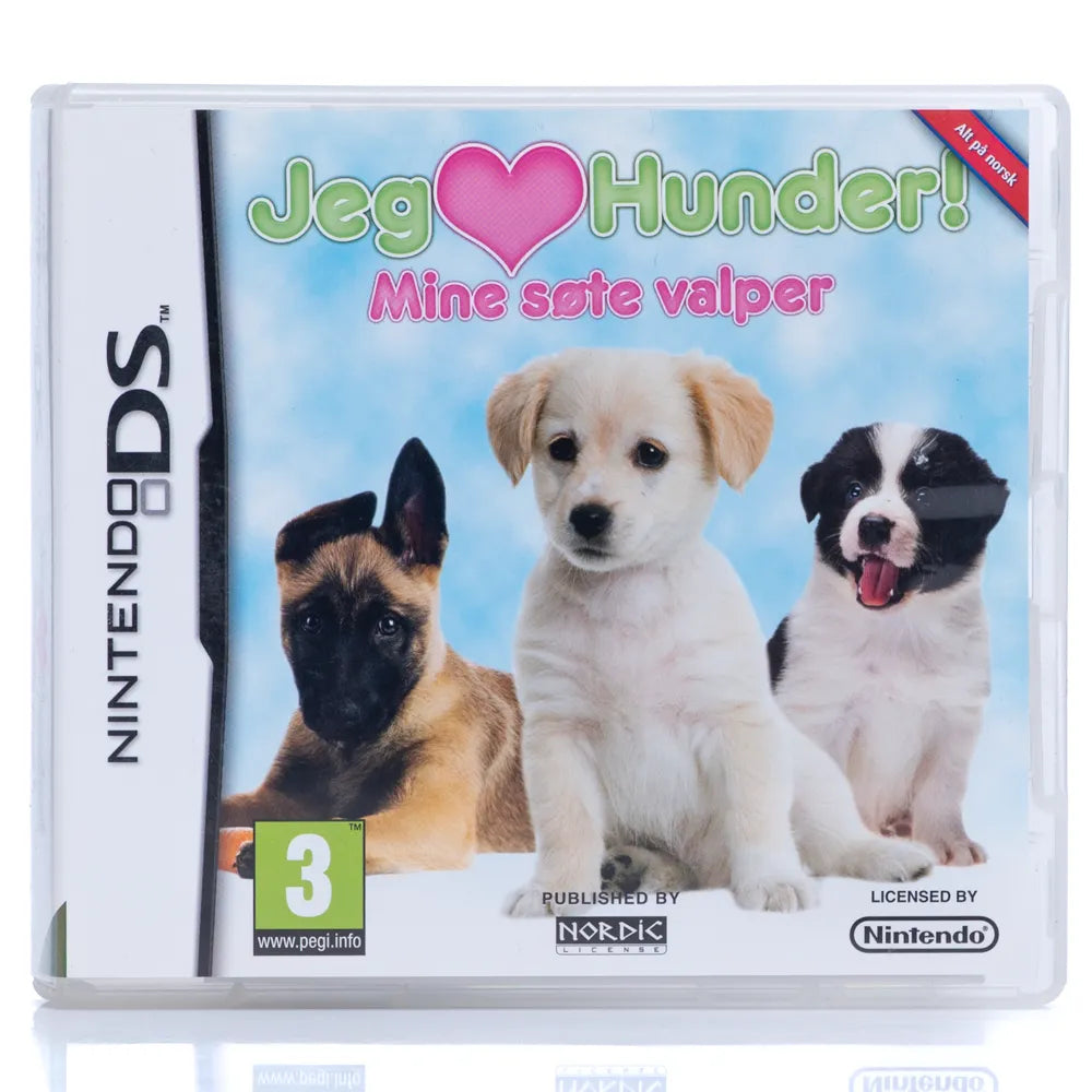 Jeg ♥ Hunder! Mine Søte Valper - Nintendo DS spill - Retrospillkongen