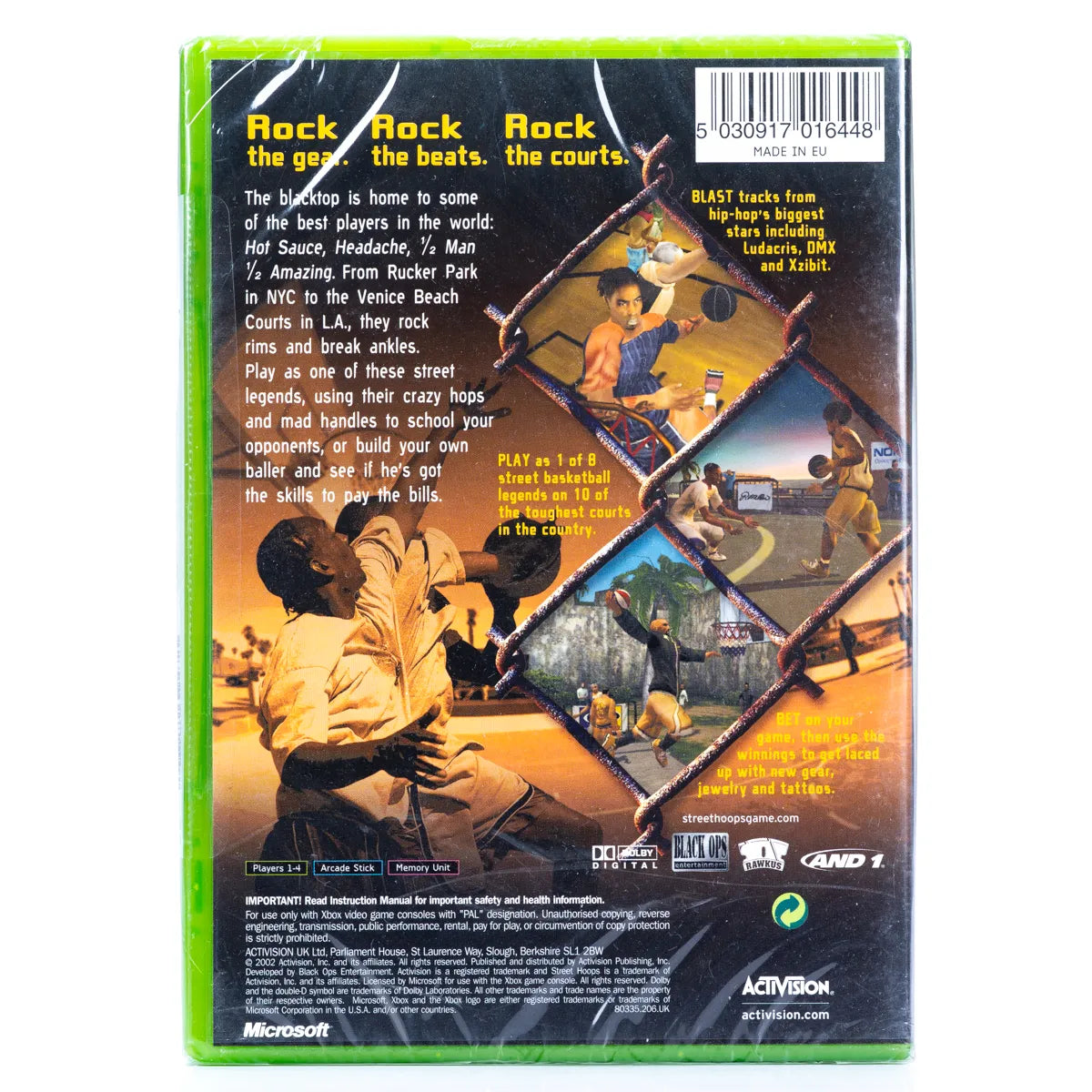 Street Hoops - Xbox Spill (Forseglet) - Retrospillkongen