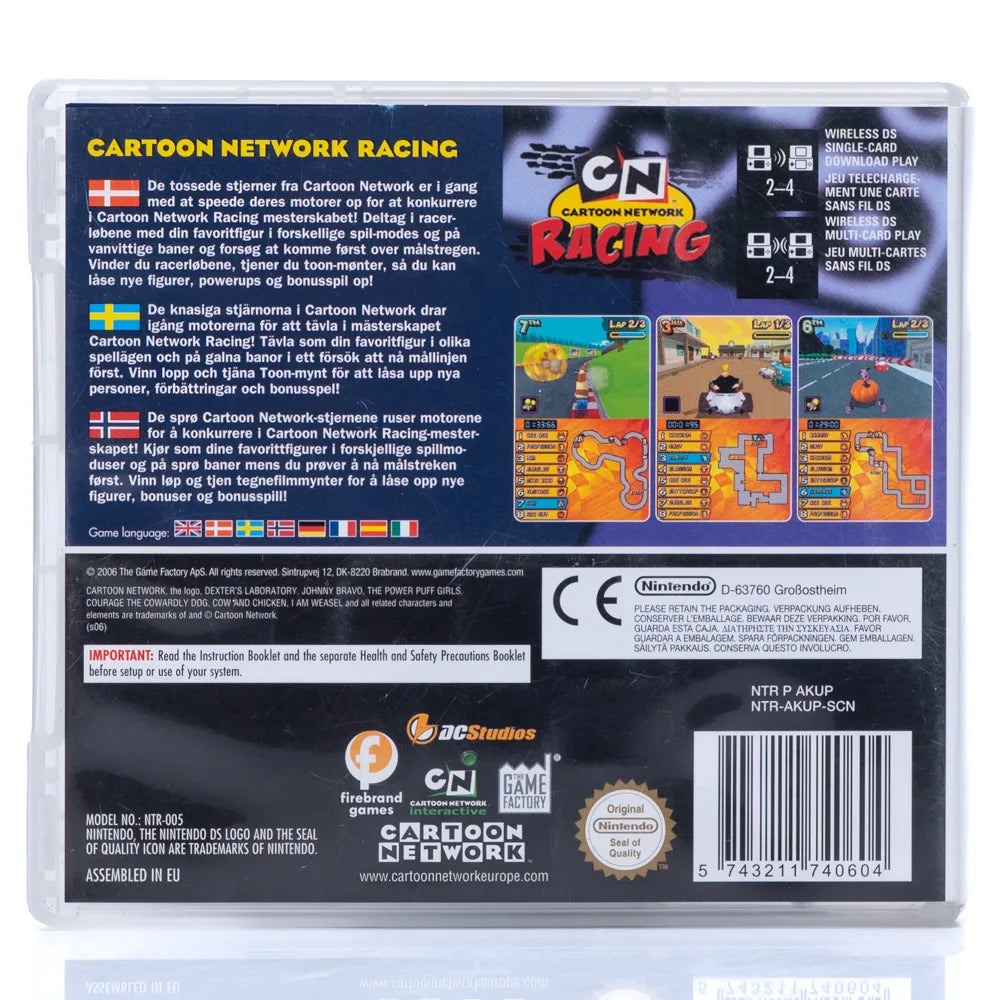 Cartoon Network Racing - Nintendo DS spill - Retrospillkongen