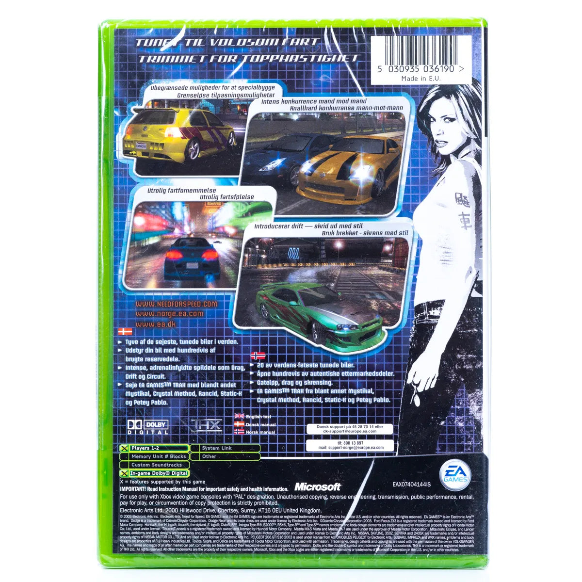 Need for Speed Underground - Xbox Spill (Forseglet) - Retrospillkongen