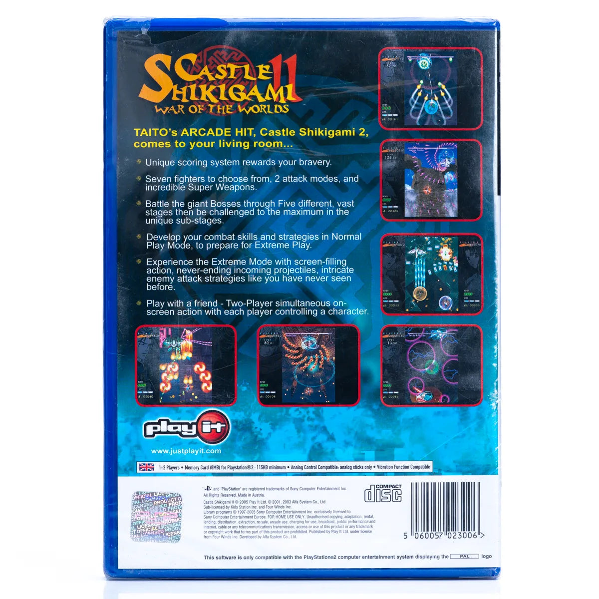 Castle Shikigami II: War of the Worlds - PS2 Spill (Forseglet) - Retrospillkongen