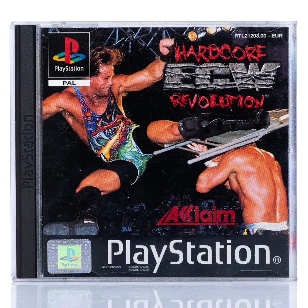ECW Hardcore Revolution - PS1 Spill - Retrospillkongen