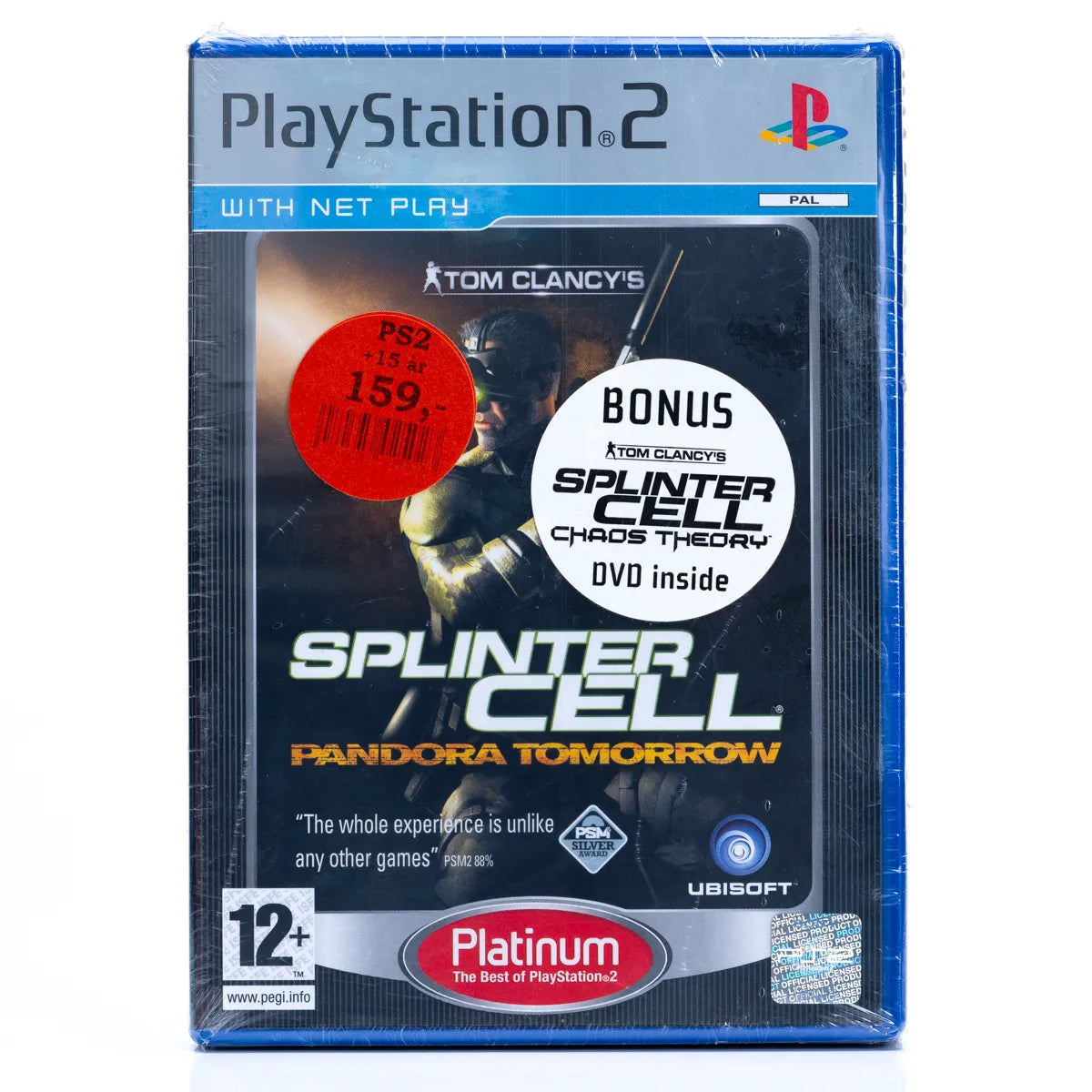 Tom Clancy's Splinter Cell: Pandora Tomorrow (Forseglet) - PS2 spill - Retrospillkongen