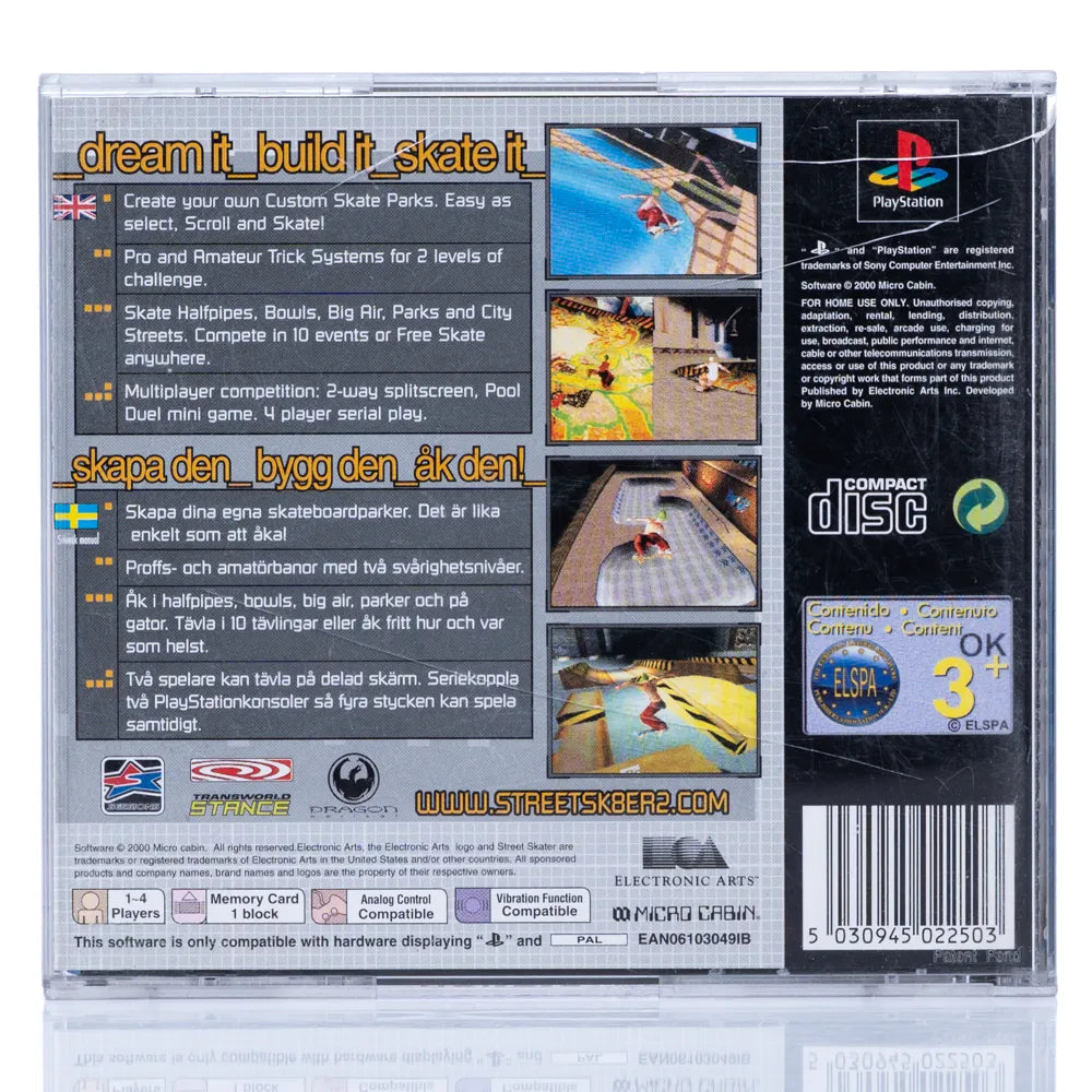 Street Skater 2 - PS1 Spill - Retrospillkongen
