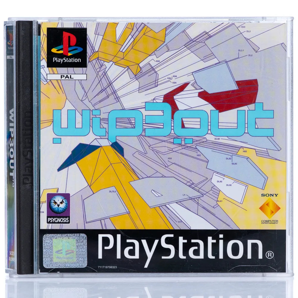 Wip3out - PS1 spill - Retrospillkongen
