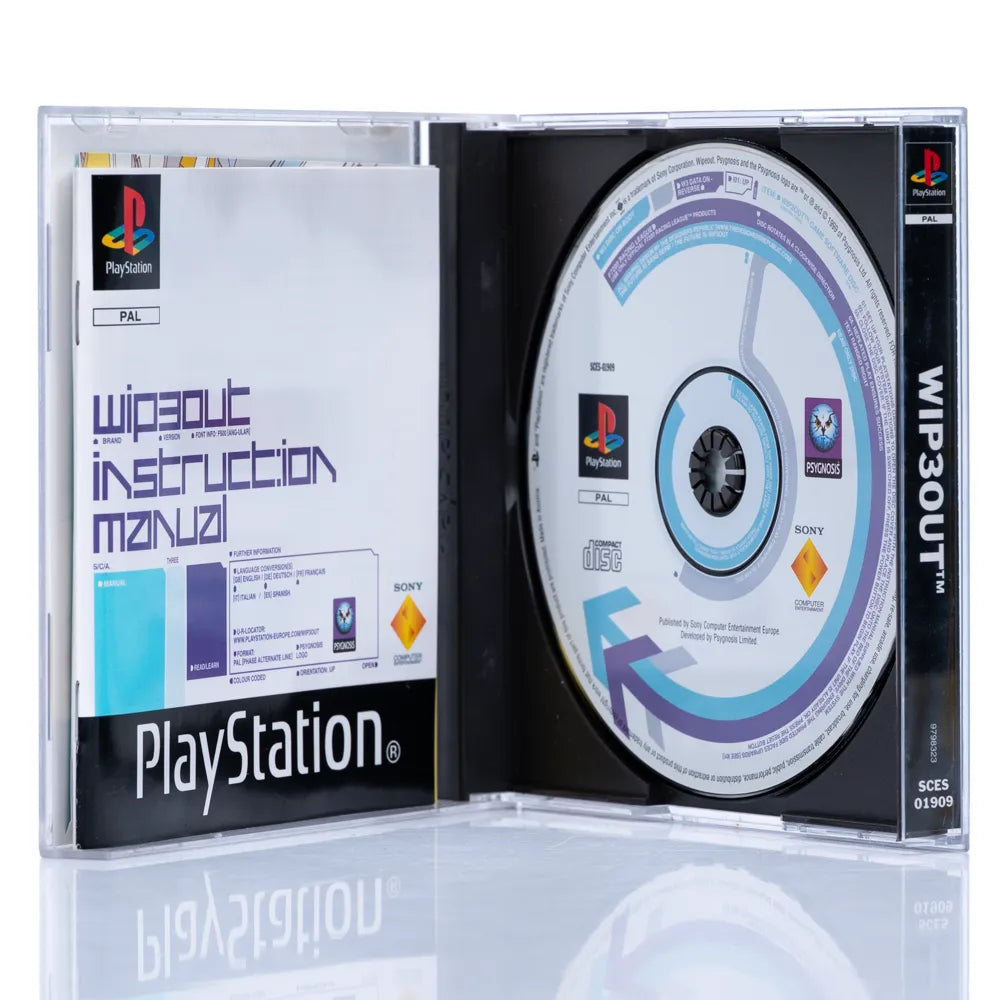 Wip3out - PS1 spill - Retrospillkongen