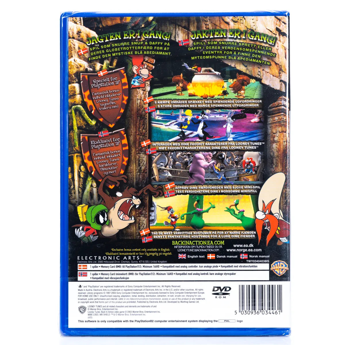 Looney Tunes: Back in Action - PS2 Spill (Forseglet) - Retrospillkongen