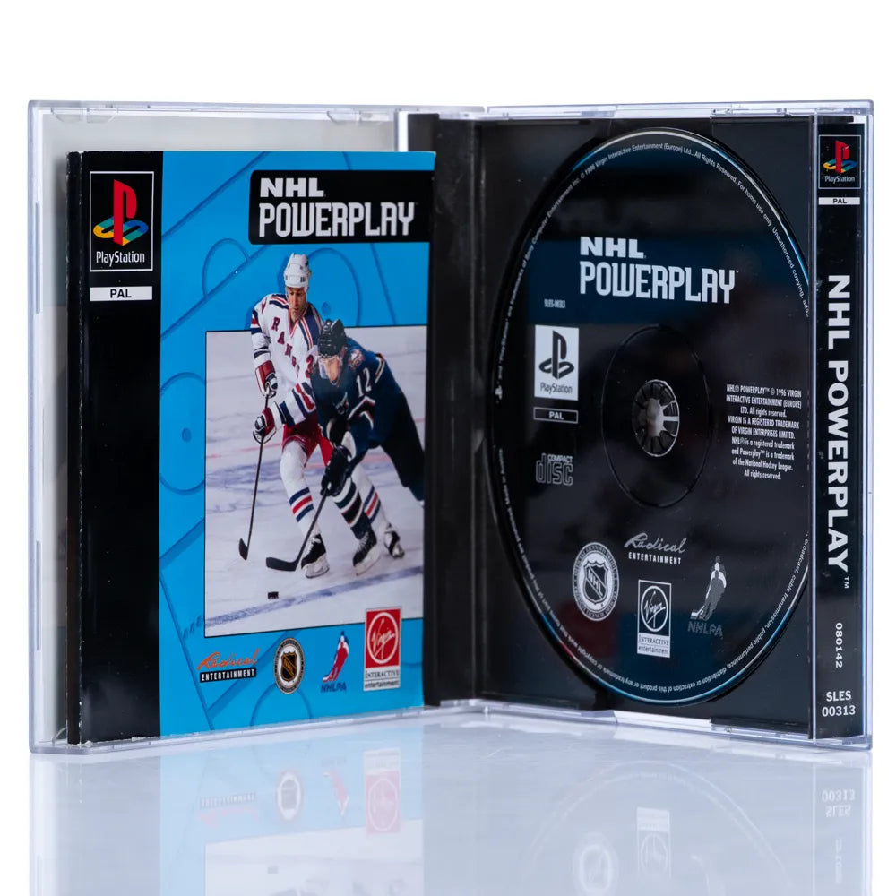 NHL Powerplay - PS1 spill - Retrospillkongen