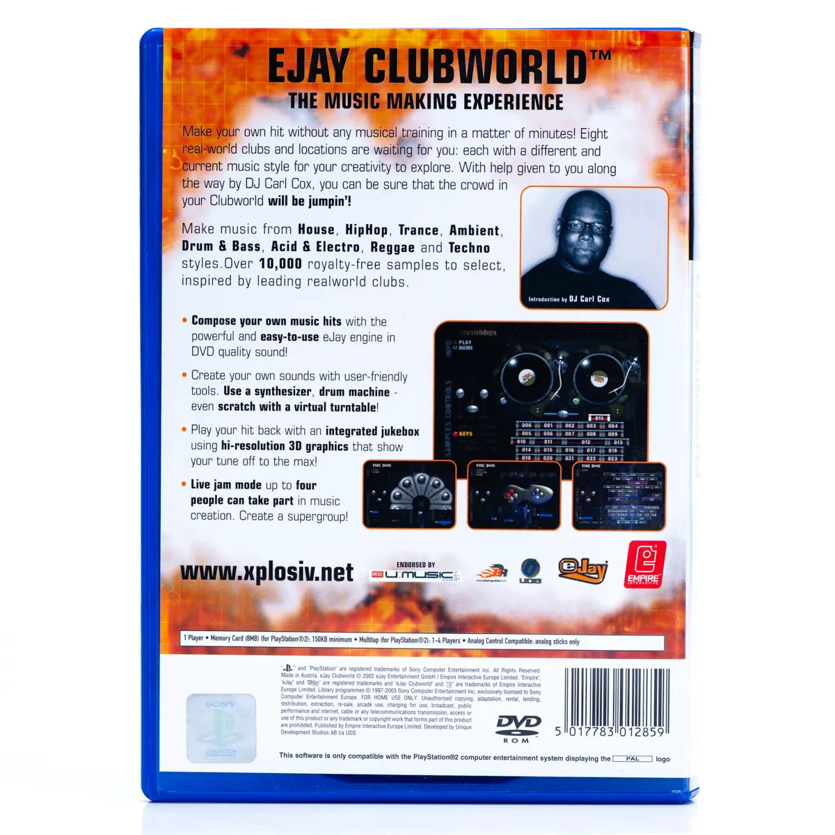 eJay Clubworld - PS2 Spill - Retrospillkongen