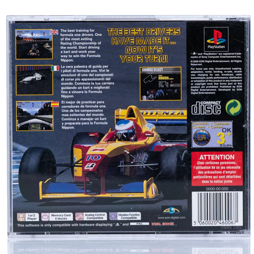 Formula Nippon - PS1 spill - Retrospillkongen