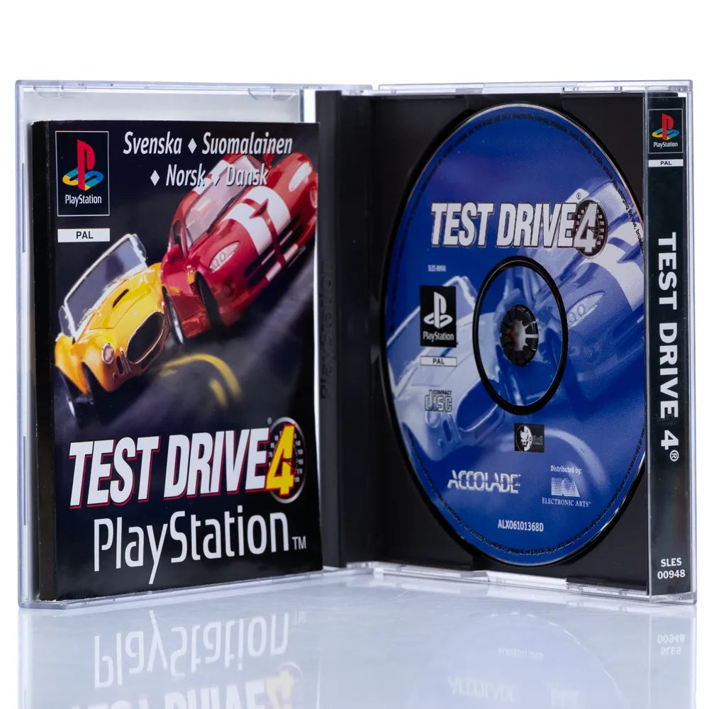 Test Drive 4 - PS1 spill - Retrospillkongen