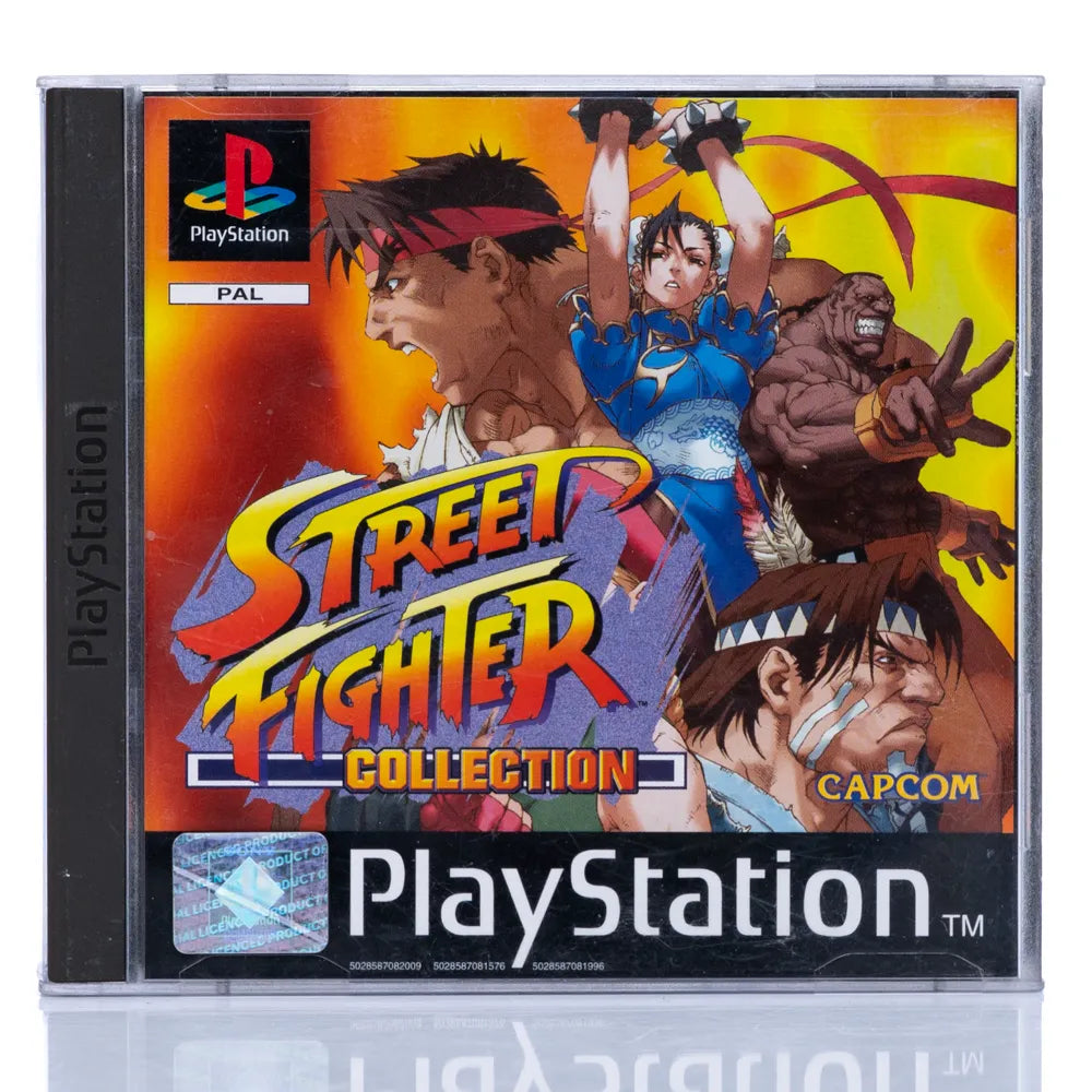 Street Fighter Collection - PS1 spill - Retrospillkongen