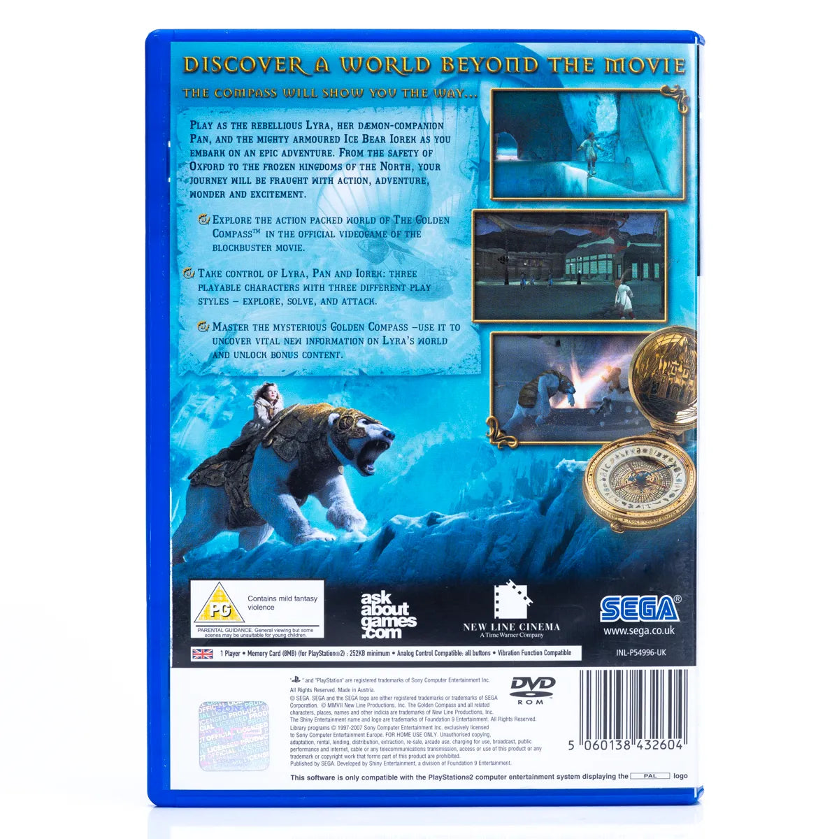 The Golden Compass - PS2 spill - Retrospillkongen