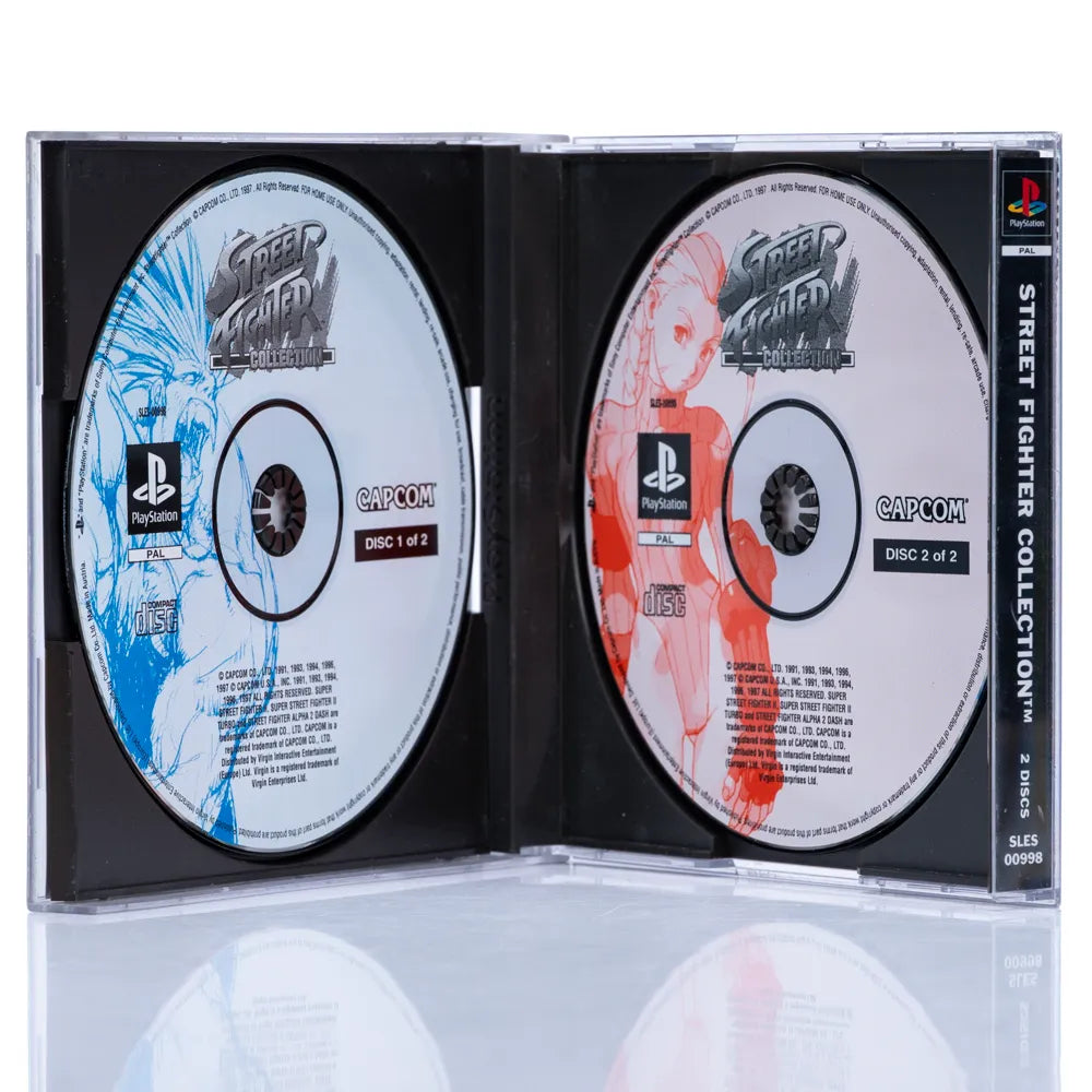 Street Fighter Collection - PS1 spill - Retrospillkongen