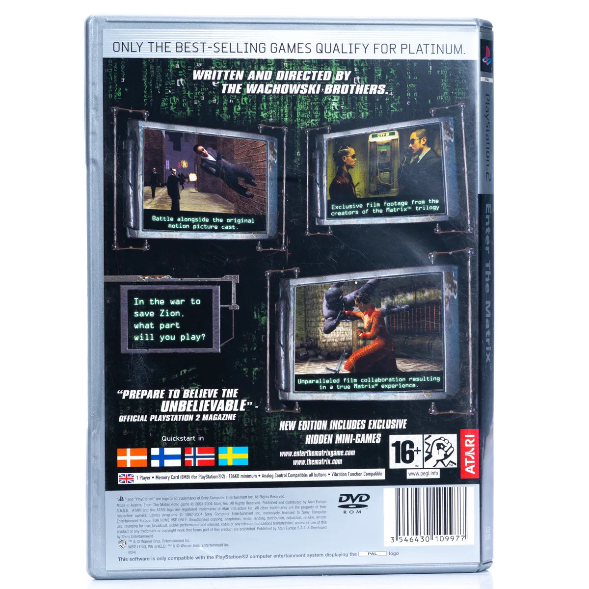 Enter The Matrix - PS2 spill - Retrospillkongen