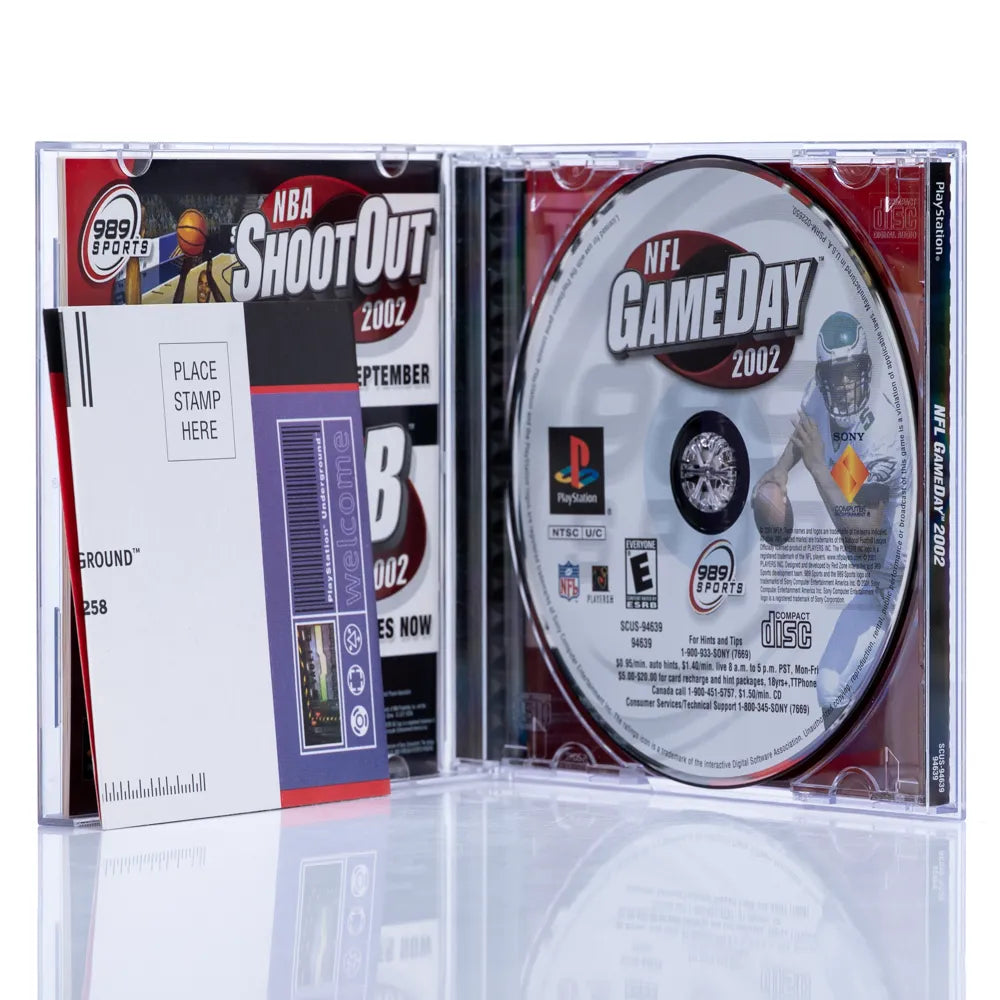 NFL GameDay 2002 (NTSC-U) - PS1 spill - Retrospillkongen