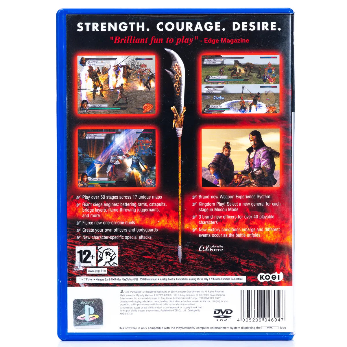 Dynasty Warriors 4 - PS2 Spill - Retrospillkongen
