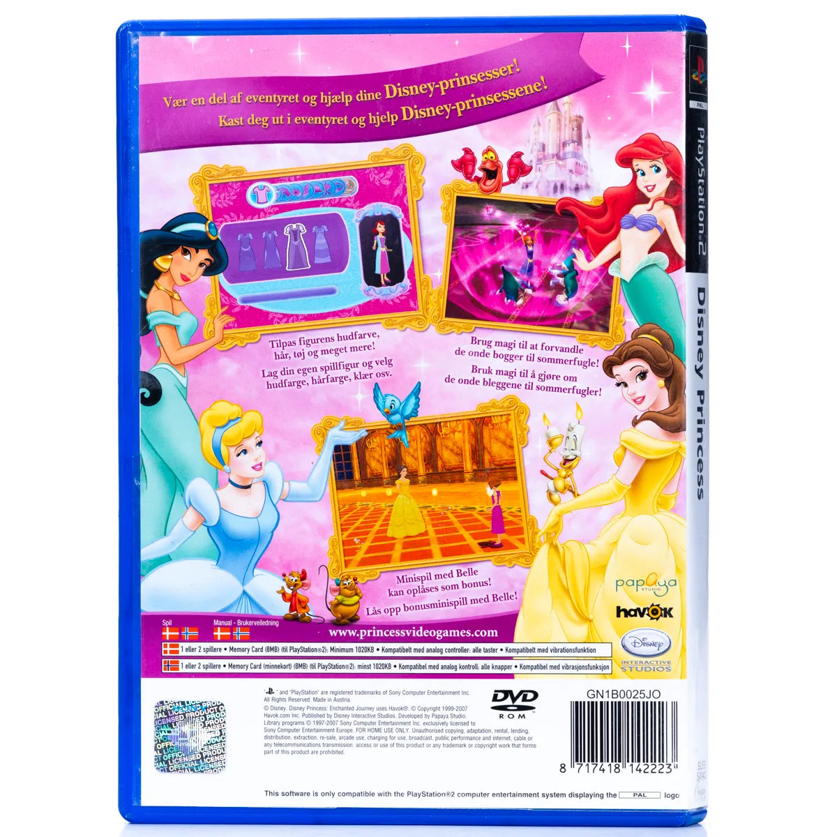Disney Princess: Enchanted Journey - PS2 Spill - Retrospillkongen