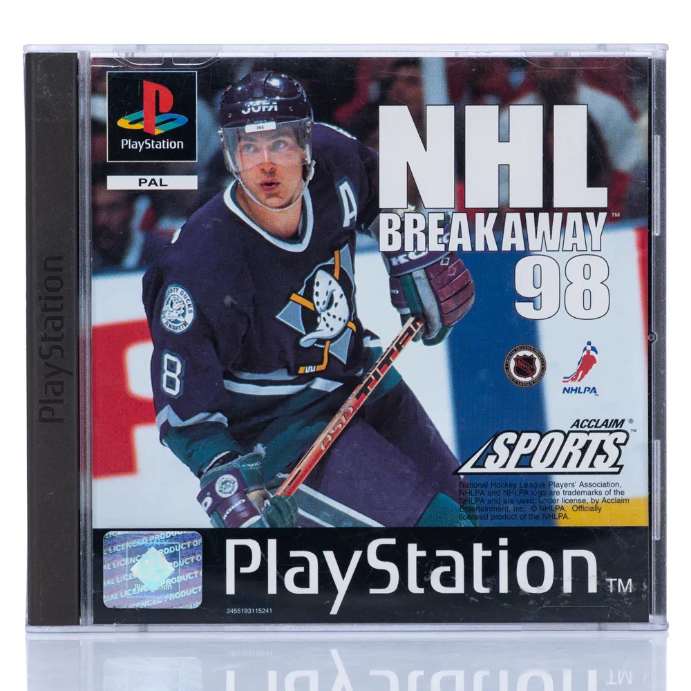 NHL Breakaway 98 - PS1 Spill - Retrospillkongen
