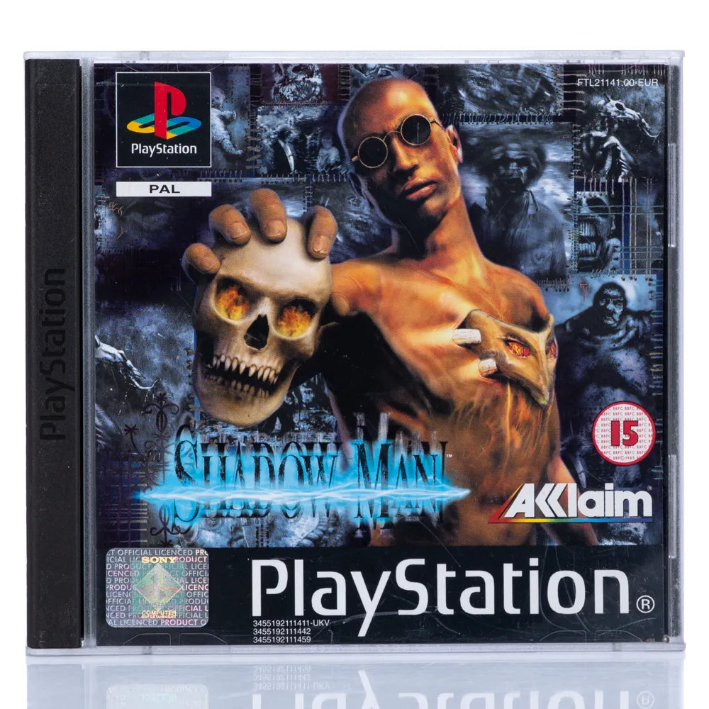 Shadow Man - PS1 spill - Retrospillkongen