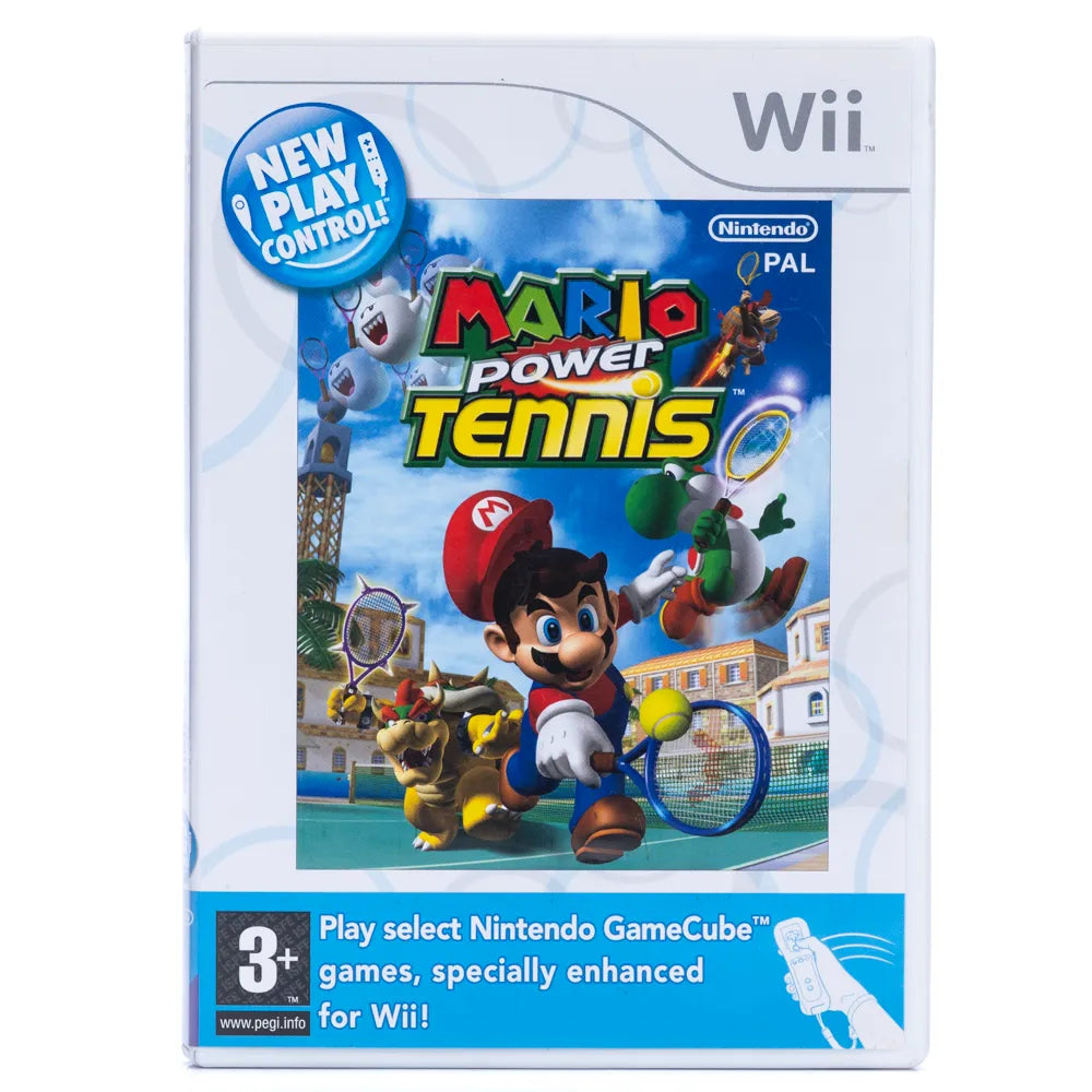 Mario Power Tennis - Wii spill - Retrospillkongen