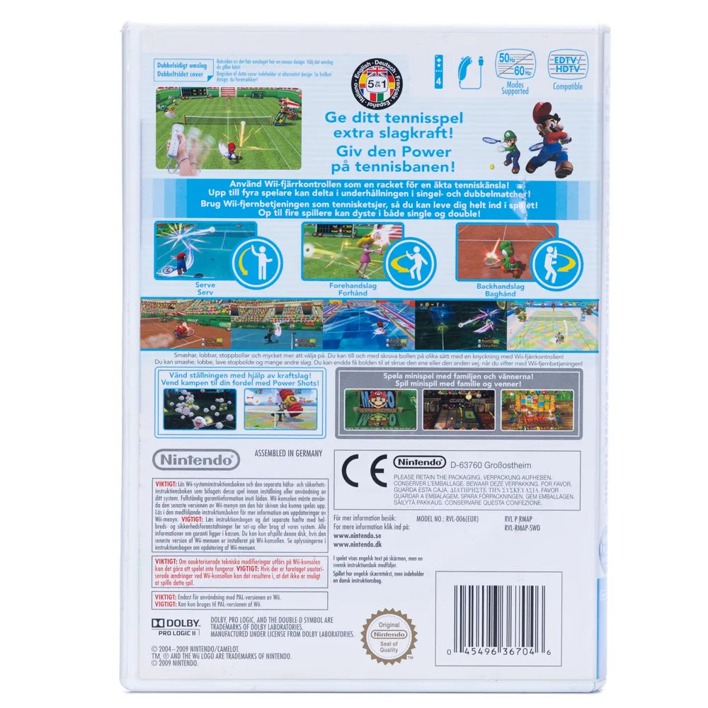 Mario Power Tennis - Wii spill - Retrospillkongen