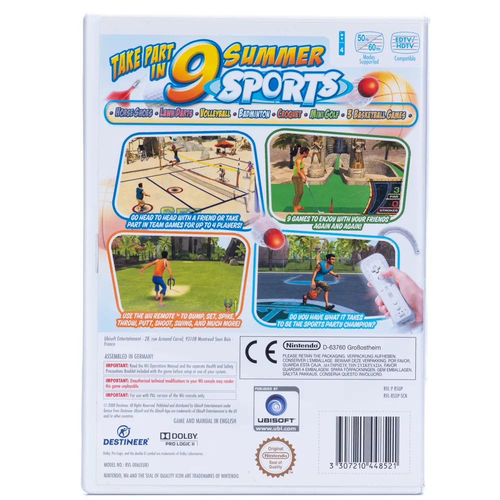 Sports Party - Wii spill - Retrospillkongen