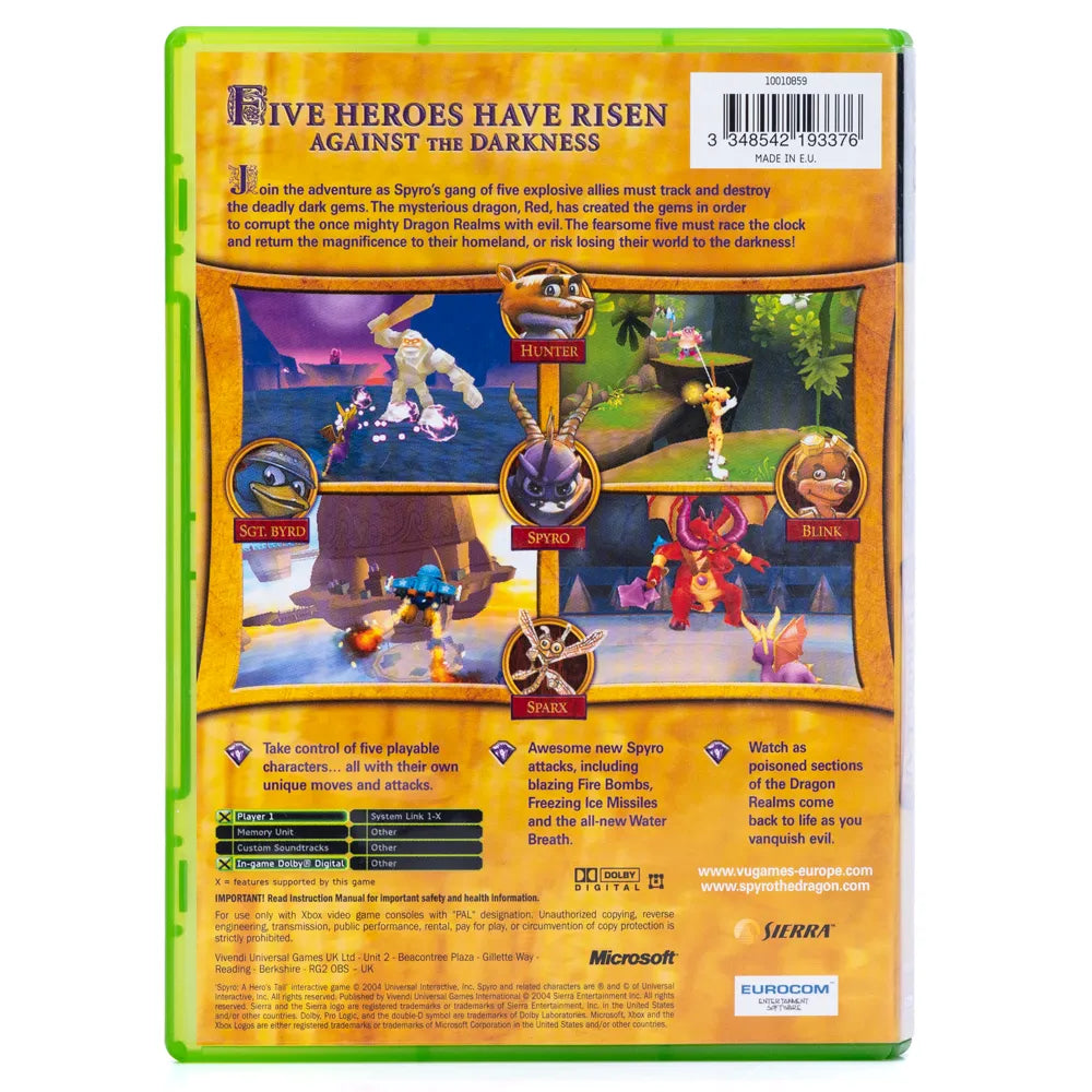 Spyro: A Hero’s Tail - Xbox Spill - Retrospillkongen