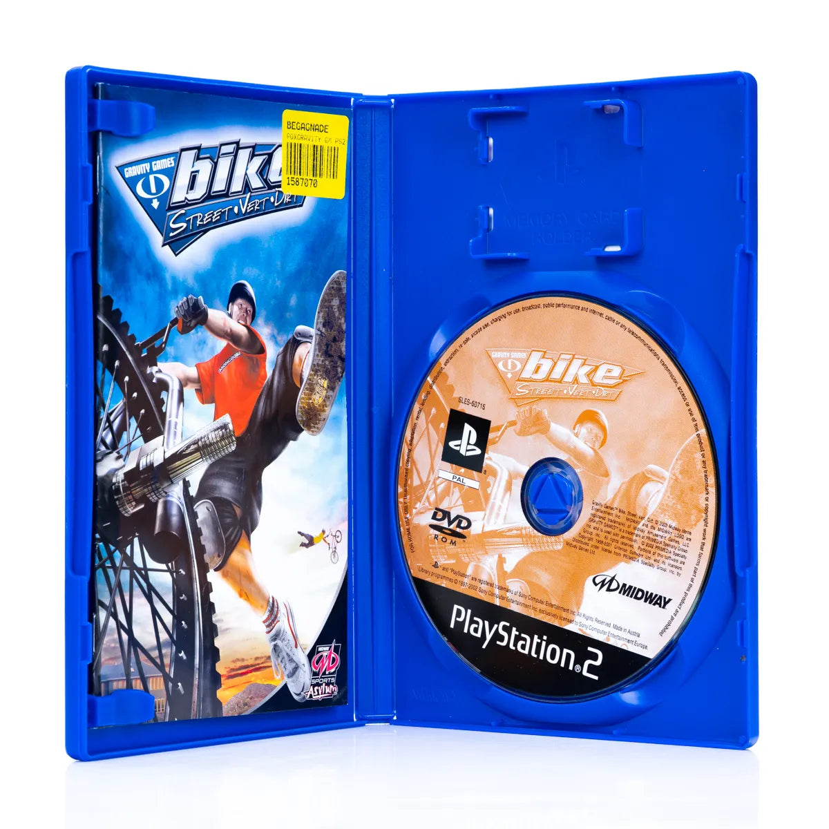 Gravity Games Bike: Street • Vert • Dirt - PS2 Spill - Retrospillkongen