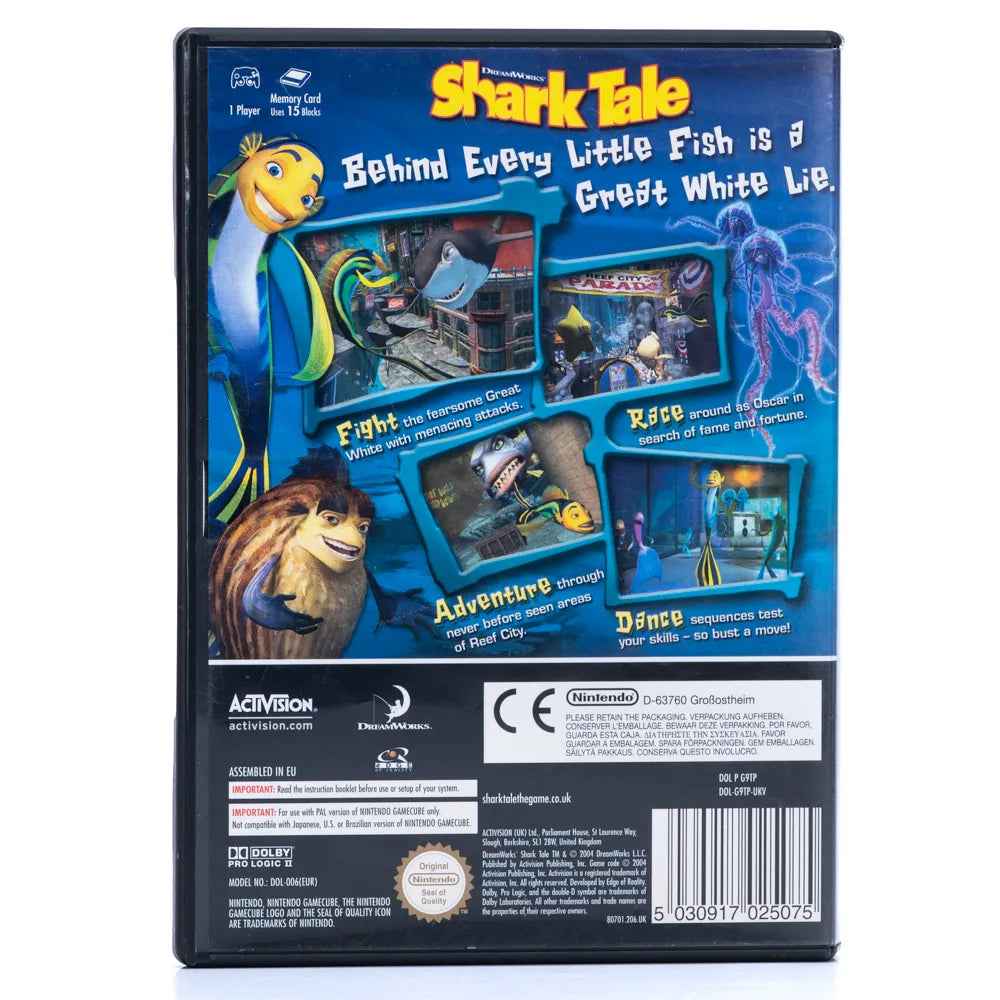 Shark Tale - Gamecube spill - Retrospillkongen