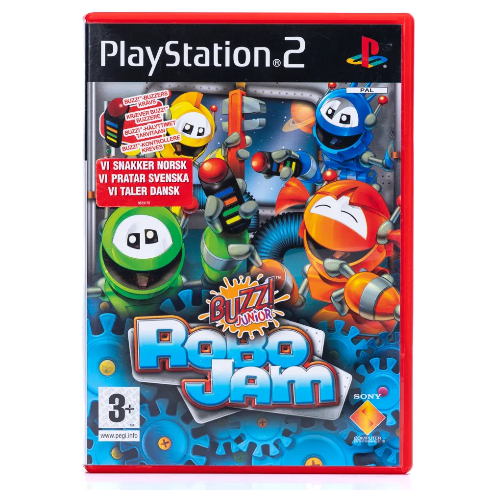 Buzz! Junior: RoboJam - PS2 spill - Retrospillkongen