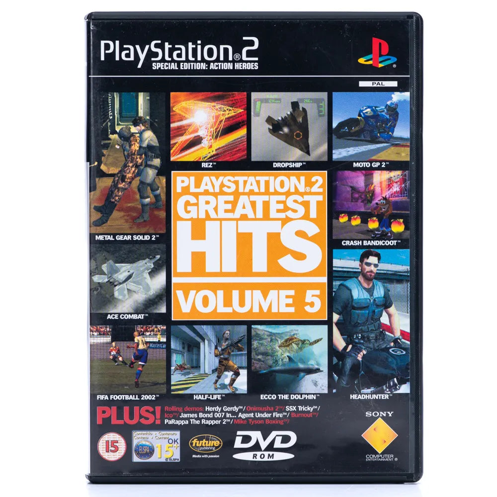 PlayStation 2 Greatest Hits: Volume 5 - PS2 spill - Retrospillkongen