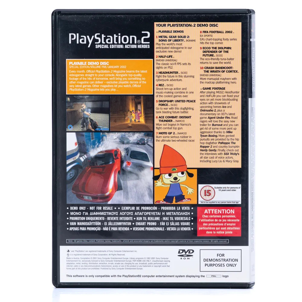 PlayStation 2 Greatest Hits: Volume 5 - PS2 spill - Retrospillkongen