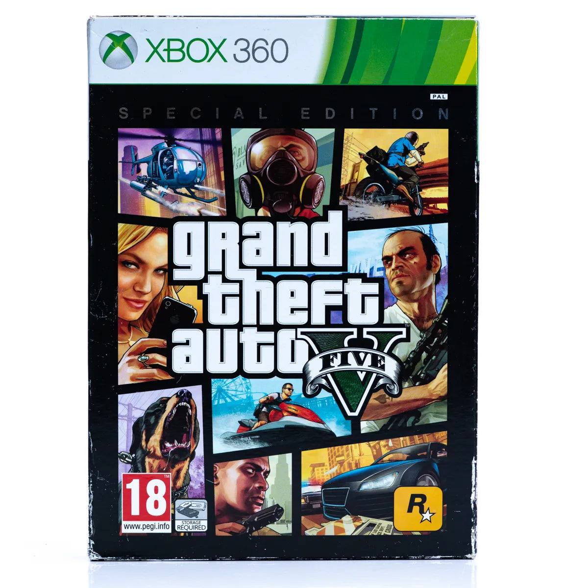 Grand Theft Auto V - Xbox 360 spill (Steelbook) - Retrospillkongen