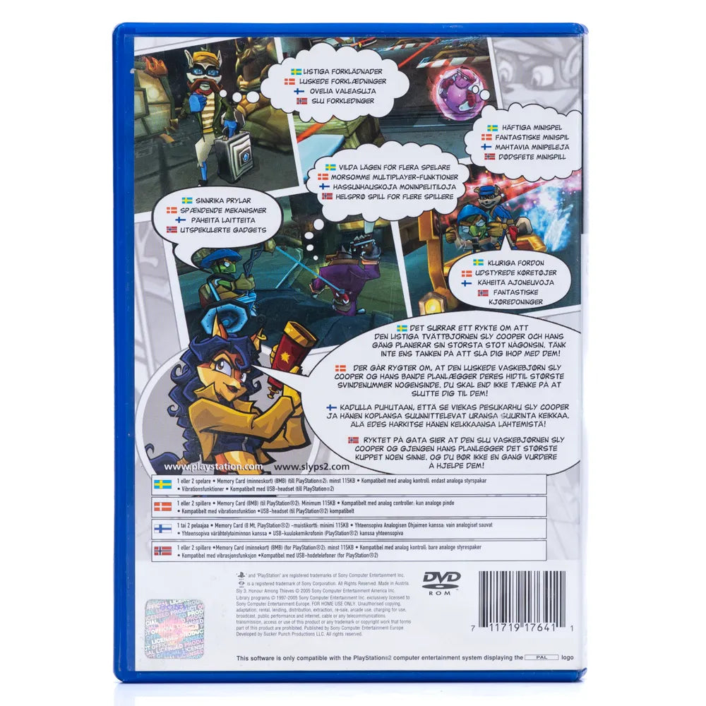 Sly 3: Honor Among Thieves - PS2 Spill - Retrospillkongen