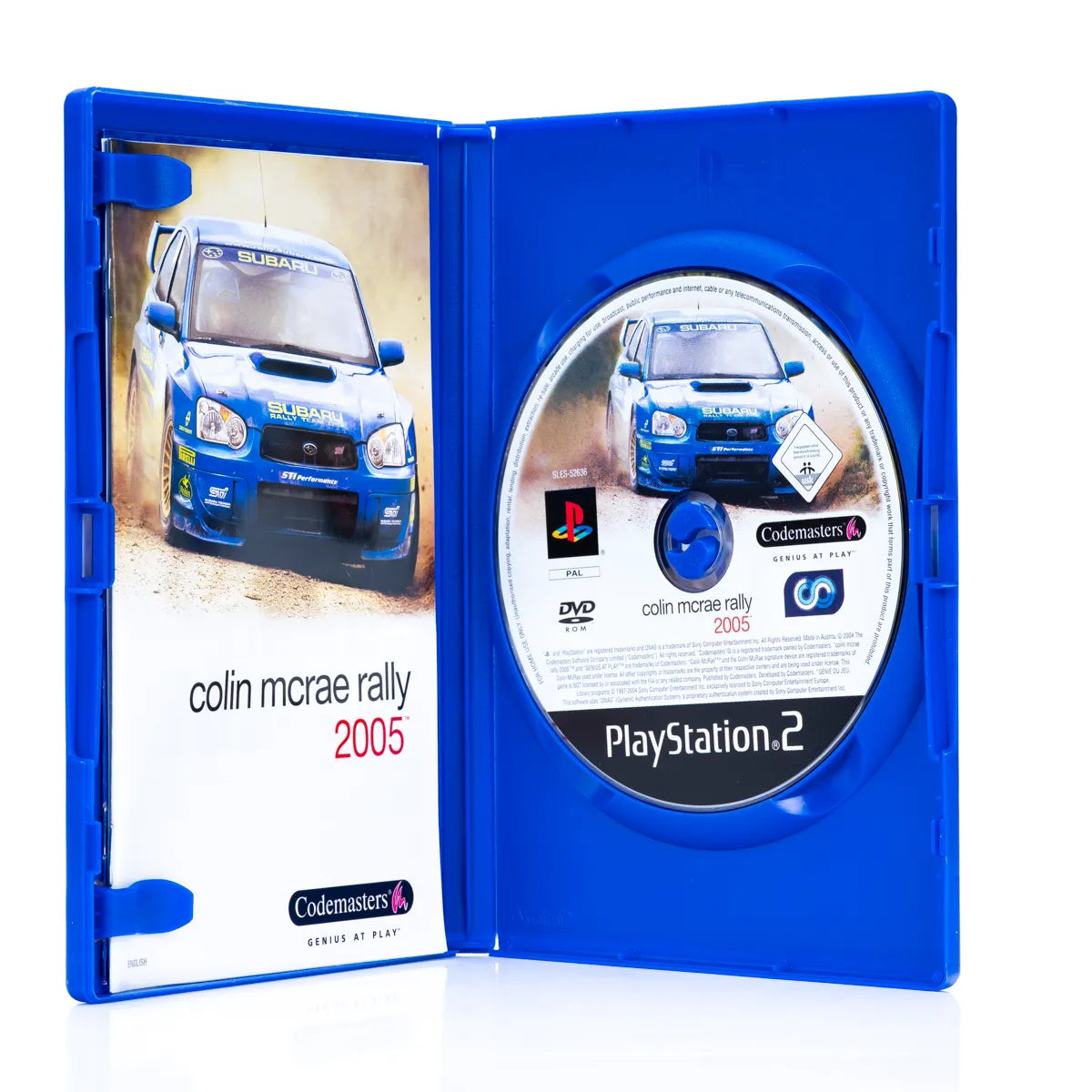 Colin Mcrae Rally 05 - PS2 Spill - Retrospillkongen