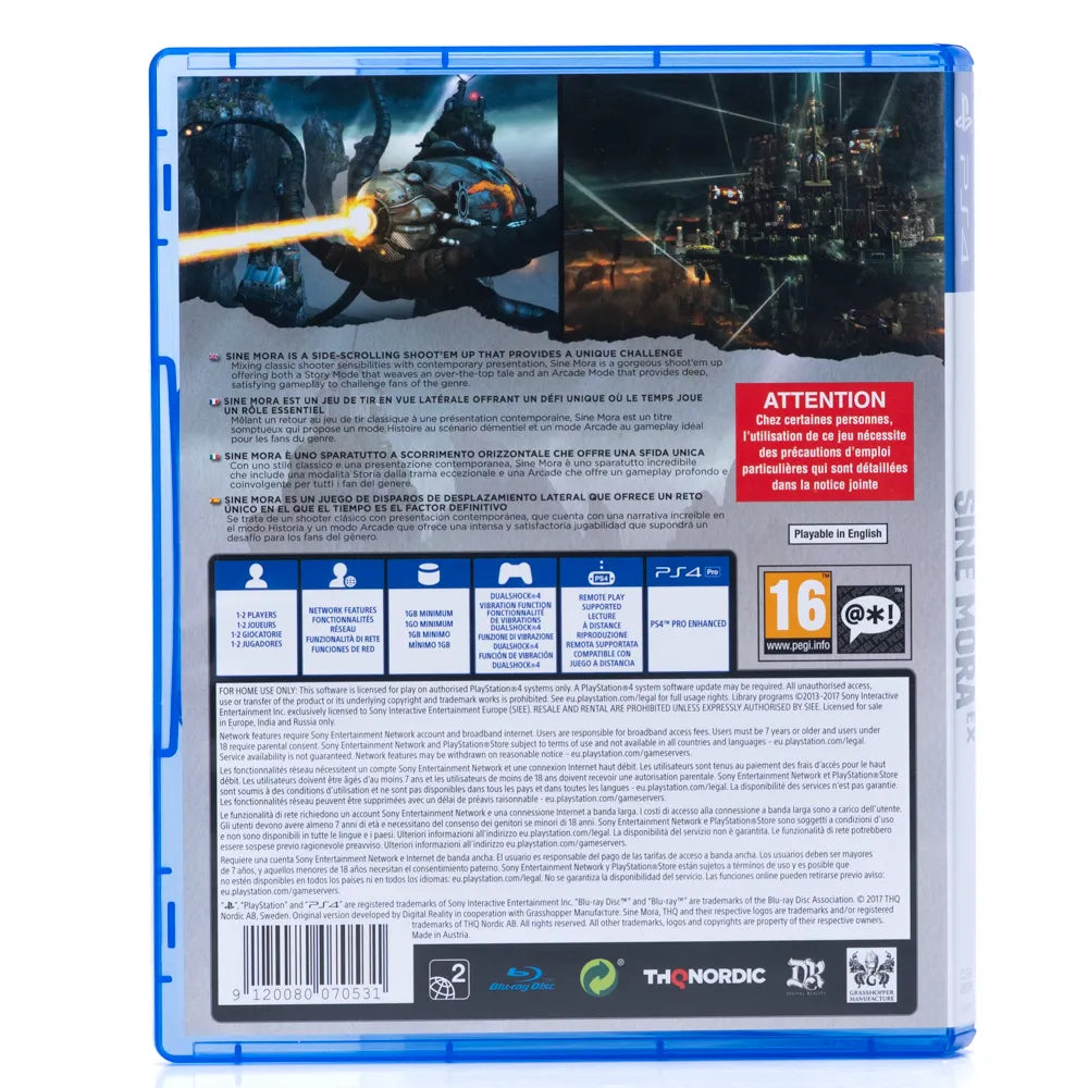 Sine Mora EX - PS4 spill - Retrospillkongen